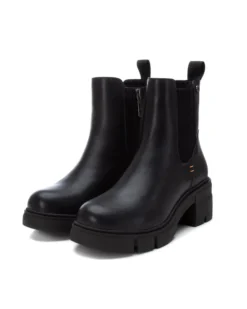 REFRESH - Beatles nero con zip laterale