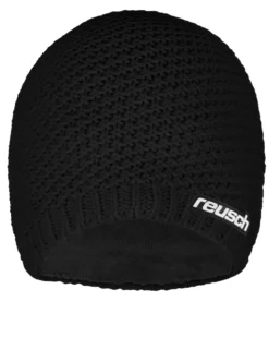 REUSCH - Berretto nero con fodera interna in pile - ARON