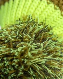 REUSCH - CAPPELLO DONNA VERDE, SENAPE, GIALLO FLUO E NERO ENZO BEANIE , 6180010-7334