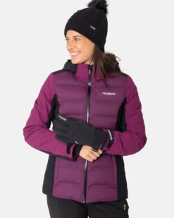 REUSCH - CAPPELLO EVE IN MAGLIA NERO CON FODERA INTERNA IN PILE E PON PON