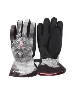 REUSCH - GUANTI SCI JUNIOR GRIGI E NERI CARTER R-TEX , 6561220-7588