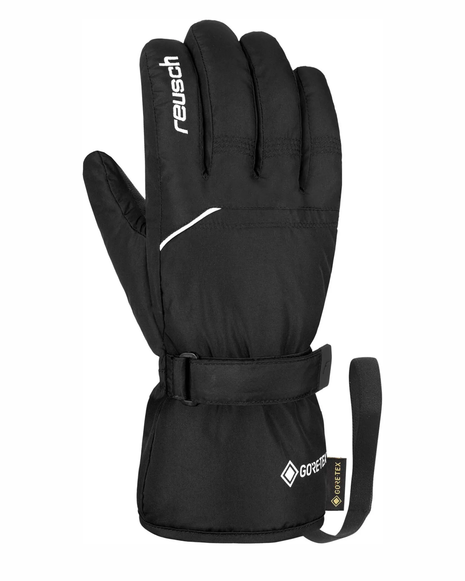 REUSCH - Guanti sci neri e bianchi da uomo idrorepellenti, antivento e ultratraspiranti - SVEN GORE-TEX
