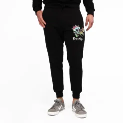 RICK AND MORTY - UOMO PANTALONE IN FELPA