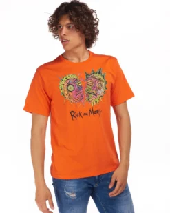 RICK AND MORTY - UOMO TSHIRT MEZZA MANICA