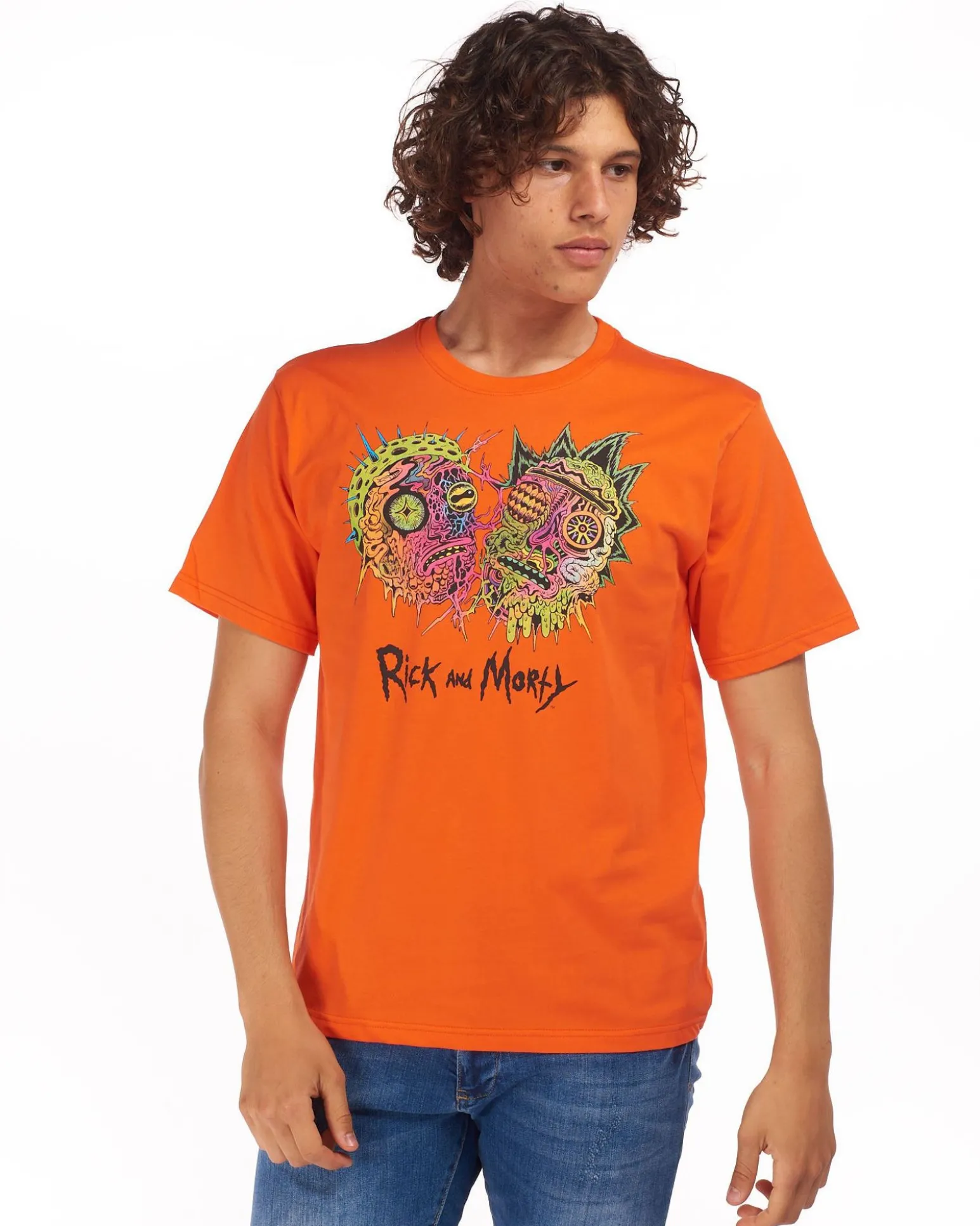 RICK AND MORTY - UOMO TSHIRT MEZZA MANICA
