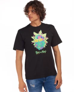 RICK AND MORTY - UOMO TSHIRT MEZZA MANICA