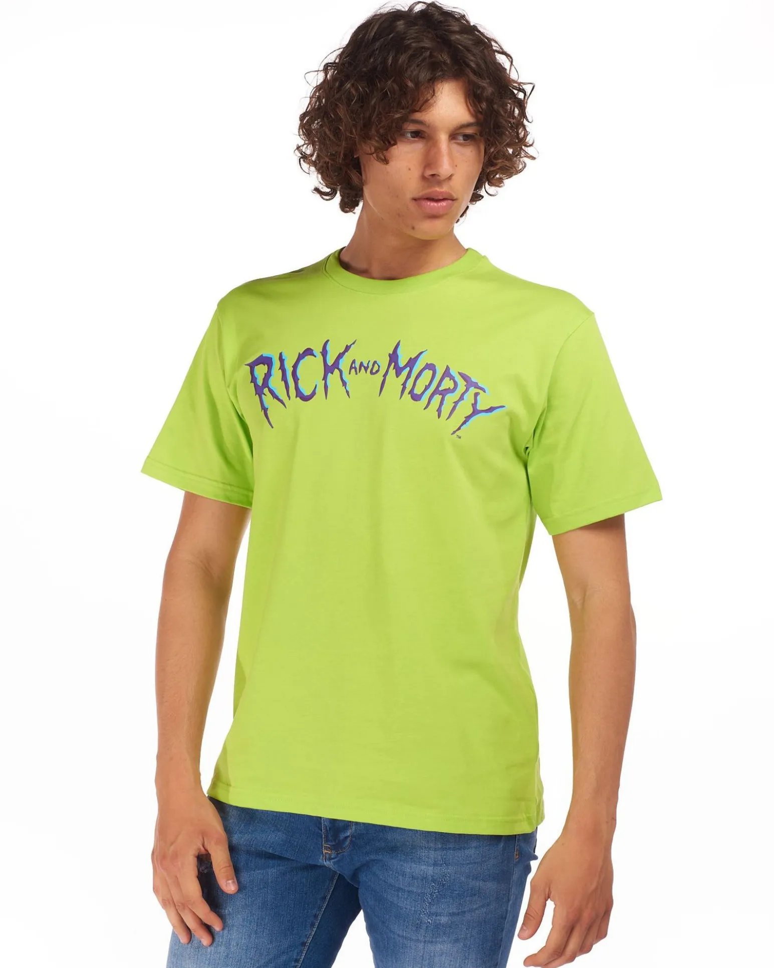 RICK AND MORTY - UOMO TSHIRT MEZZA MANICA