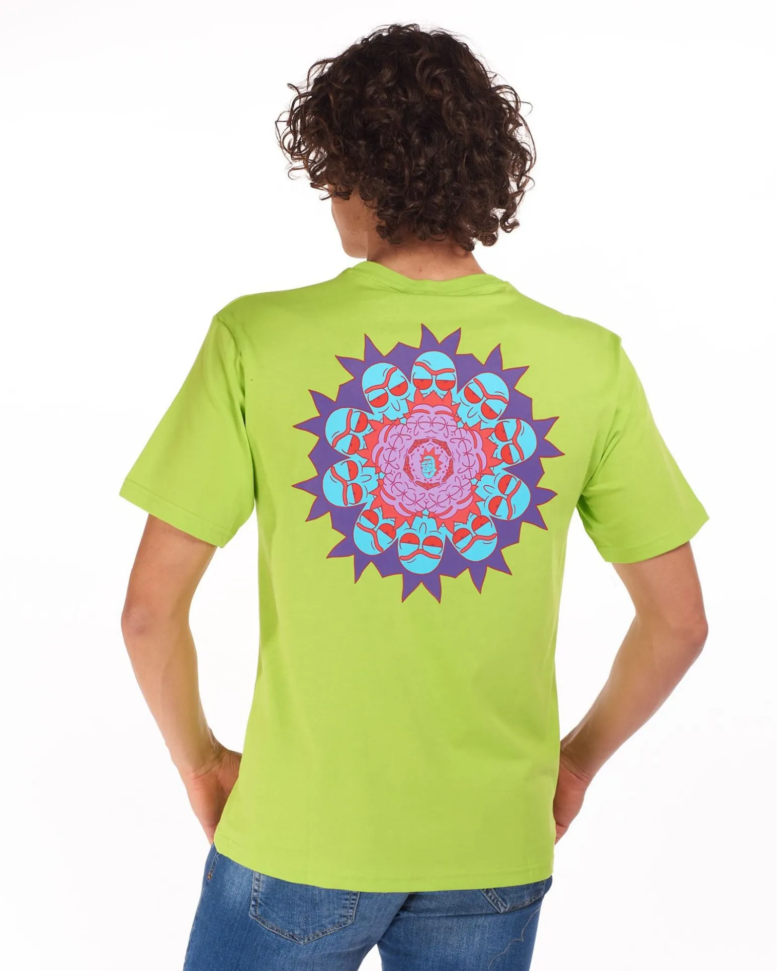 RICK AND MORTY - UOMO TSHIRT MEZZA MANICA