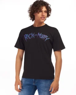 RICK AND MORTY - UOMO TSHIRT MEZZA MANICA