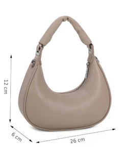 RIFLE - Borsa a spalla pietra, tracolla removibile