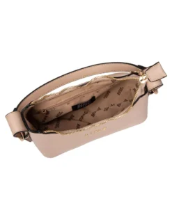 RIFLE - Borsa a spalla taupe, tracolla removibile