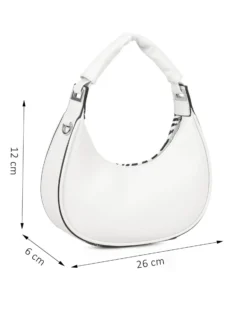 RIFLE - Borsa a spalla zebrata, tracolla removibile