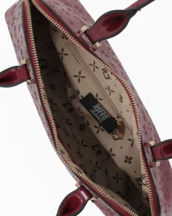 RIFLE - Borsa due manici rubino logata