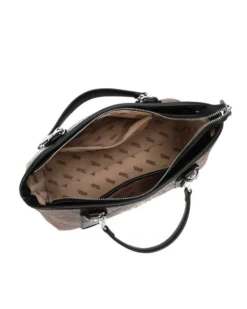 RIFLE - Borsa due manici testa moro pitonata
