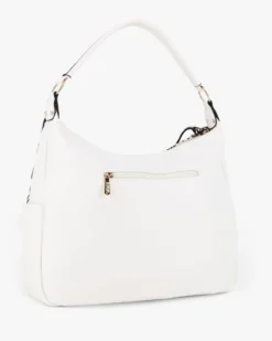 RIFLE - Borsa sacca animalier con zip frontali verticali e tasche laterali, tracolla removibile