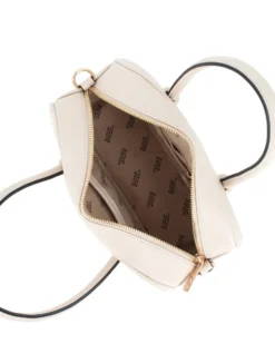 RIFLE - Minibag a due manici nude con parte frontale scamosciata, tracolla removobile