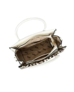 RIFLE - Minibag due manici maculata con tracolla removibile