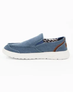 RIFLE - Mocassino jeans in tessuto da uomo