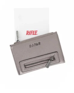 RIFLE - Portafoglio canna fucile orizzontale da donna con zip frontale