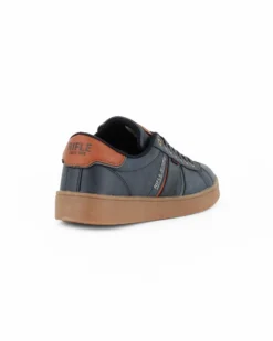 RIFLE - Scarpa blu da uomo con lacci