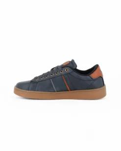 RIFLE - Scarpa blu da uomo con lacci