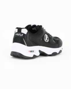 RIFLE - Scarpa nera da uomo con lacci