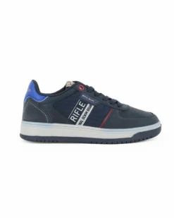 RIFLE - Scarpa sneakers blu da donna con lacci