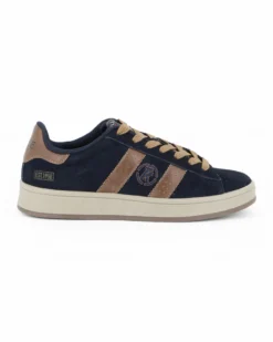 RIFLE - Scarpa sneakers blu da uomo con lacci