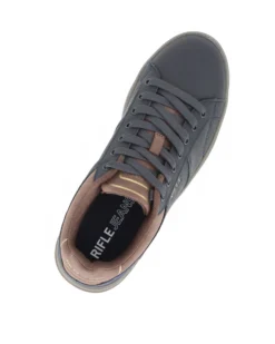RIFLE - Scarpa sneakers blu da uomo con lacci