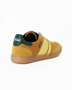 RIFLE - Sneakers gialla da uomo con lacci