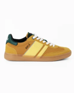 RIFLE - Sneakers gialla da uomo con lacci