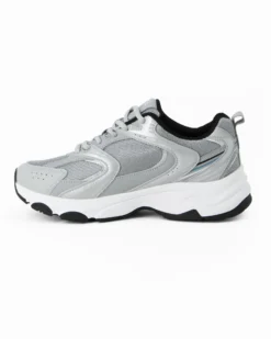 RIFLE - Sneakers grigia da uomo con lacci