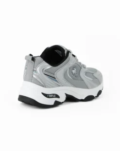 RIFLE - Sneakers grigia da uomo con lacci
