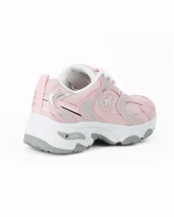 RIFLE - Sneakers rosa da donna con lacci