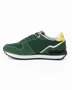 RIFLE - Sneakers verde da uomo con lacci