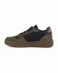 RIFLE - Sneakers verdone da uomo con lacci