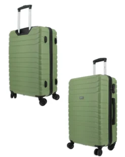 RIFLE - TROLLEY VERDE SALVIA IN ABS 4 RUOTE