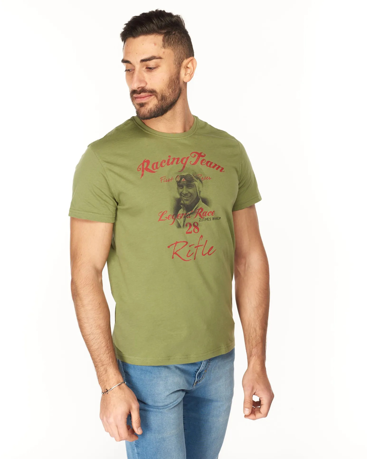 RIFLE - TSHIRT MEZZA MANICA STAMPA RIFLE 28