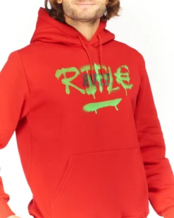 RIFLE - UOMO FELPA CON CAPPUCCIO