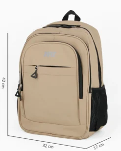 RIFLE - Ziano ufficio beige multitasche