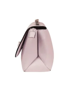 SAMSONITE - Borsa a spalla malva chiaro con chiusura a scatto