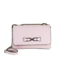 SAMSONITE - Borsa a spalla malva chiaro con chiusura a scatto