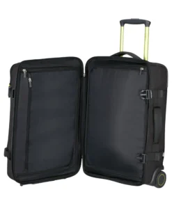 SAMSONITE - Pilotina nera con due ruote e combinazione TSA