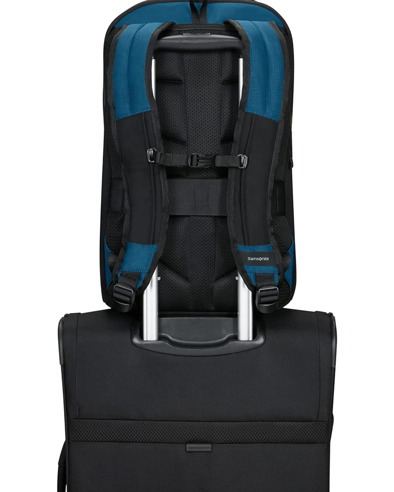 SAMSONITE - Zaino viola e nero porta pc 15,6 pollici