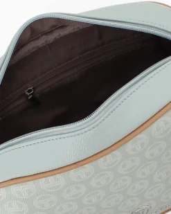 SERGIO TACCHINI - Borsa azzurra con tracolla regolabile