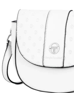 SERGIO TACCHINI - Tracollina bianca con patta loggata