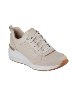 SKECHERS - BILLION - SUBTLE SPOTS - Sneakers taupe da donna