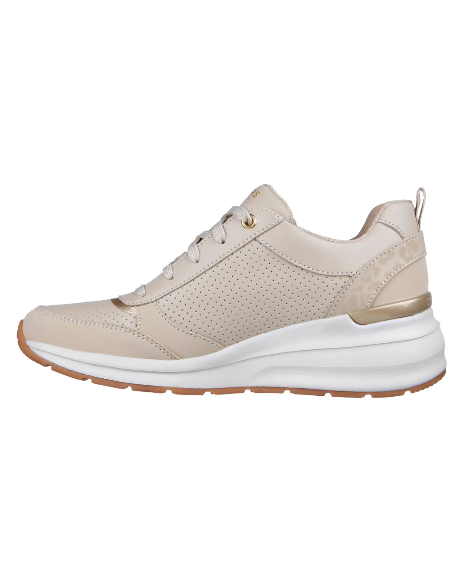 SKECHERS - BILLION - SUBTLE SPOTS - Sneakers taupe da donna
