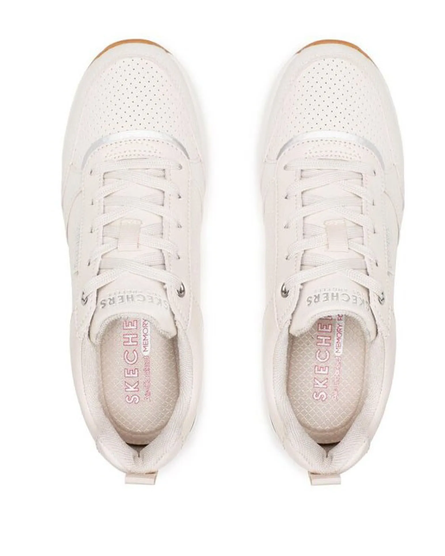 SKECHERS - Billion - Subtle Spots - Sneakers bianca da donna