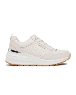 SKECHERS - Billion - Subtle Spots - Sneakers bianca da donna